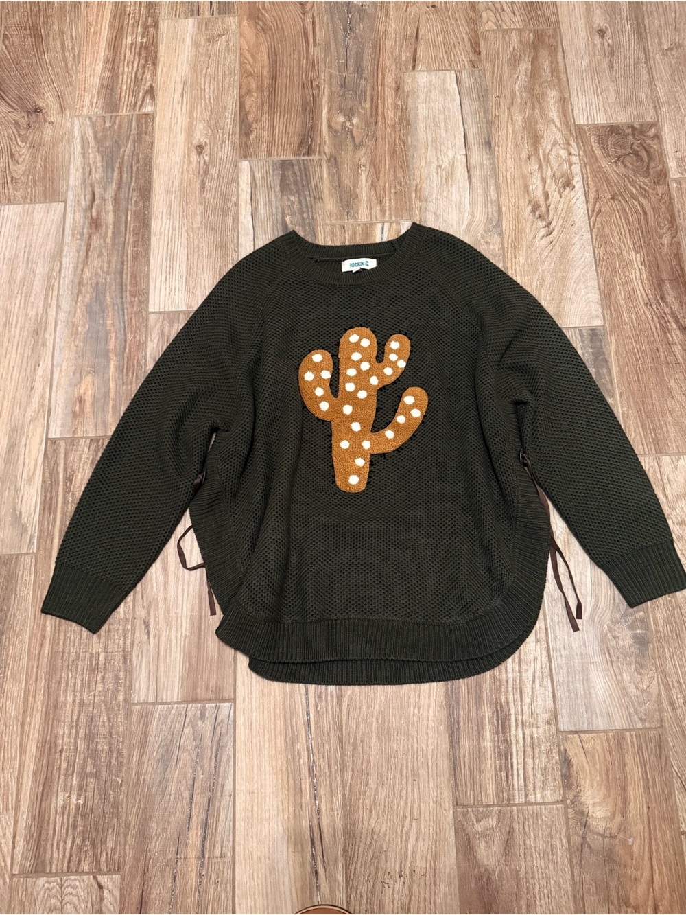 Rockin C Cactus Sweater